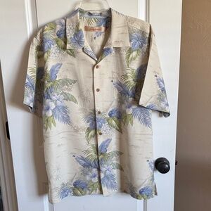 Tommy Bahama tropical silk shirt